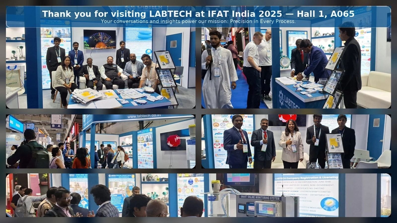 IFAT India 2025 exhibition collage
